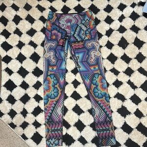 Colorful Geometric Pattern Leggings